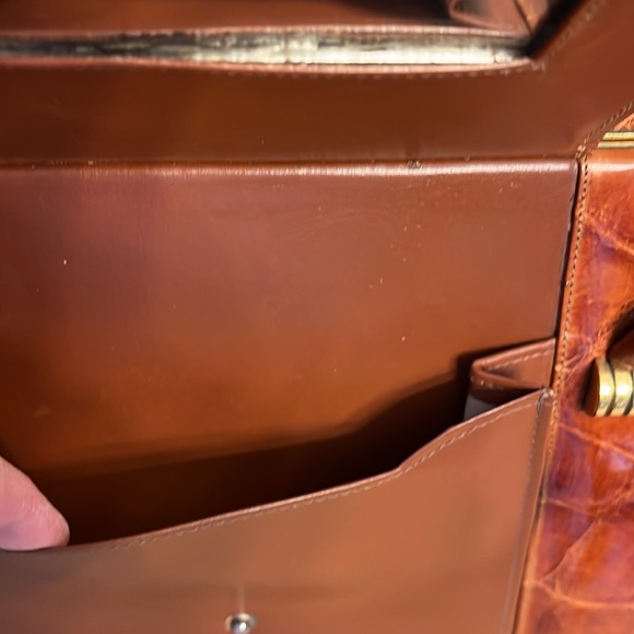 Vintage real alligator bag - Picture 7 of 12